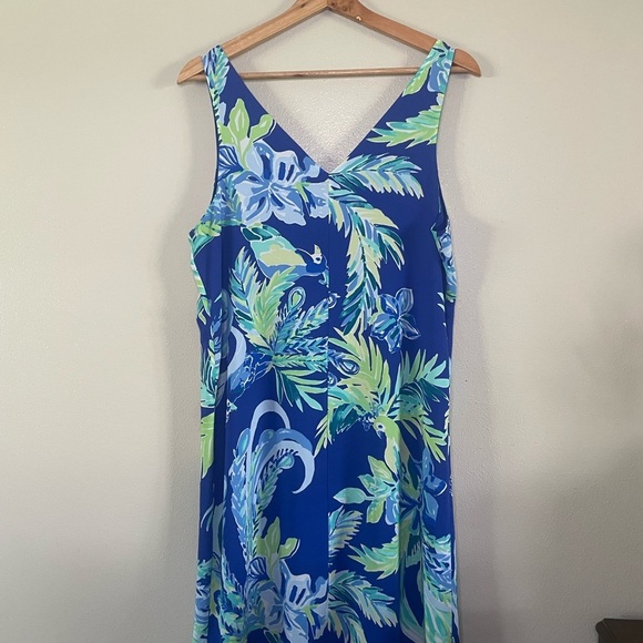 Lilly Pulitzer | Reversible Florin V-Neck Dress, NWOT, size Medium - Picture 10 of 12